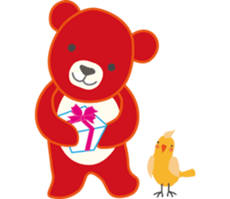 Little bear "Eddy" sticker #307176