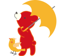 Little bear "Eddy" sticker #307177