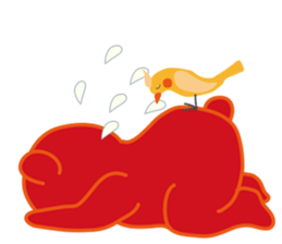 Little bear "Eddy" sticker #307181