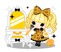 Leopard and cat sticker #307468