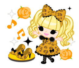 Leopard and cat sticker #307485