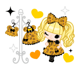 Leopard and cat sticker #307486