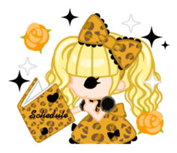 Leopard and cat sticker #307489