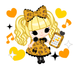 Leopard and cat sticker #307496