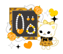 Leopard and cat sticker #307497