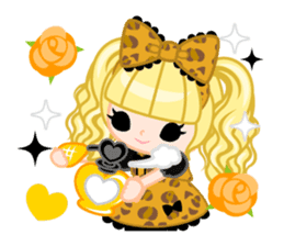 Leopard and cat sticker #307498