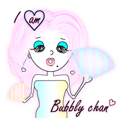 Bubbly-chan                 Dailystamp!!