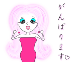 Bubbly-chan                 Dailystamp!! sticker #307947