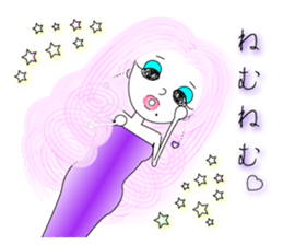Bubbly-chan                 Dailystamp!! sticker #307967