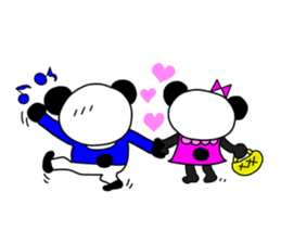 Four-frame strip cartoon wind stamp sticker #308008