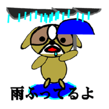 Animal drool (Shih Tzu) sticker #308084