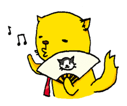 Mita-Cat sticker #308874