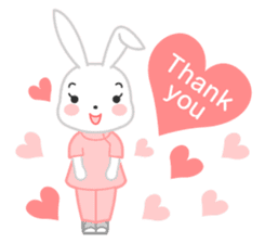 Rabi-chan and her friends sticker #309312