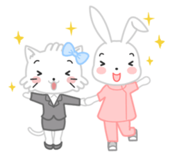 Rabi-chan and her friends sticker #309324