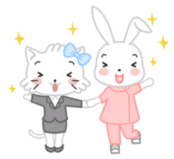 Rabi-chan and her friends sticker #309324