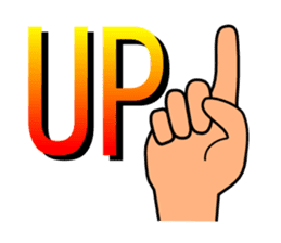 The communication by hand sticker #309667