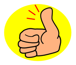 The communication by hand sticker #309671