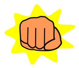 The communication by hand sticker #309676