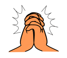 The communication by hand sticker #309682