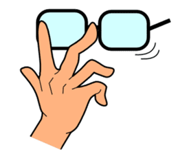 The communication by hand sticker #309686