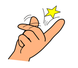 The communication by hand sticker #309700