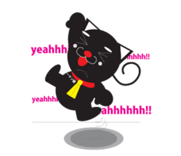 cat to wark sticker #309750