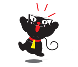 cat to wark sticker #309766