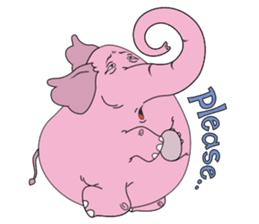 PINK DUMBO (LOOK CHANG THAI) sticker #309841