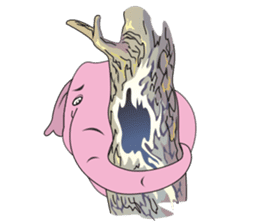 PINK DUMBO (LOOK CHANG THAI) sticker #309849