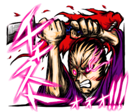 SAMURAI & NINJA(Yoemon&Zeromaru) sticker #309870