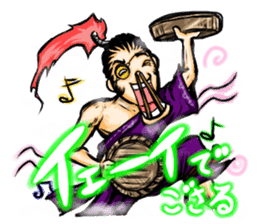 SAMURAI & NINJA(Yoemon&Zeromaru) sticker #309874