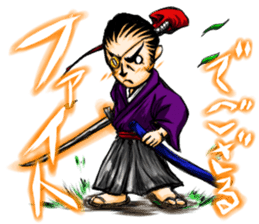 SAMURAI & NINJA(Yoemon&Zeromaru) sticker #309875