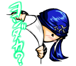 SAMURAI & NINJA(Yoemon&Zeromaru) sticker #309887