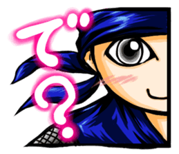 SAMURAI & NINJA(Yoemon&Zeromaru) sticker #309889