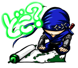 SAMURAI & NINJA(Yoemon&Zeromaru) sticker #309890