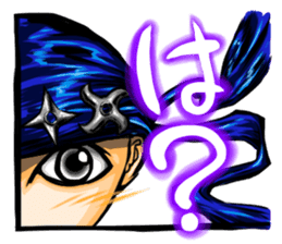 SAMURAI & NINJA(Yoemon&Zeromaru) sticker #309892