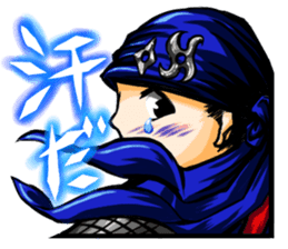 SAMURAI & NINJA(Yoemon&Zeromaru) sticker #309894