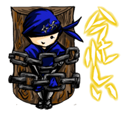 SAMURAI & NINJA(Yoemon&Zeromaru) sticker #309895