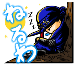 SAMURAI & NINJA(Yoemon&Zeromaru) sticker #309896