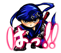 SAMURAI & NINJA(Yoemon&Zeromaru) sticker #309901