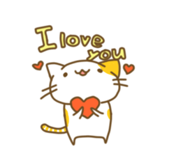 cat stamp sticker #309952