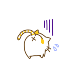 cat stamp sticker #309954