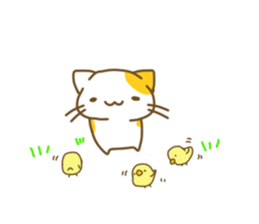 cat stamp sticker #309982