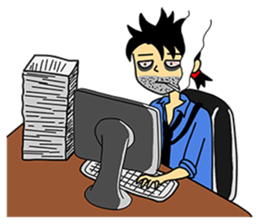 (Average) Joe sticker #310010