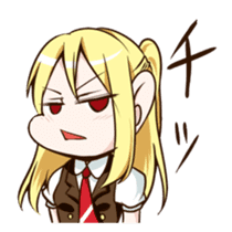 Colorful high school girls sticker #310507