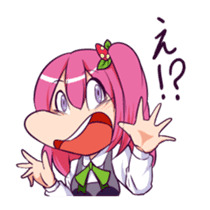 Colorful high school girls sticker #310539