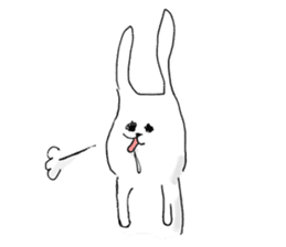 Drool rabbit sticker #311394