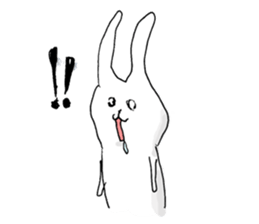 Drool rabbit sticker #311396