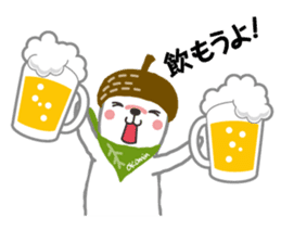 Character of Shiga Kogen "OKOMIN" sticker #311512
