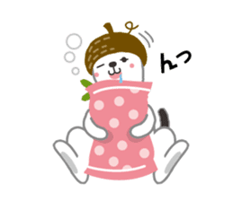 Character of Shiga Kogen "OKOMIN" sticker #311516